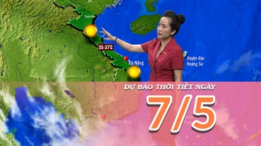 [Video] Dự báo thời tiết ngày 7/5/2025: Nắng nóng xuất hiện cục bộ 