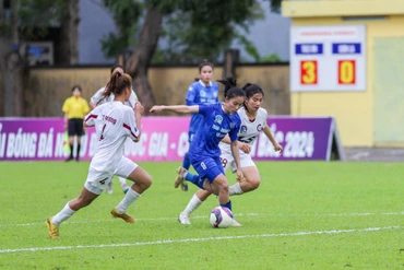 Than Khoáng sản Việt Nam thắng đậm 4-0 trước Sơn La. (Ảnh: VFF)