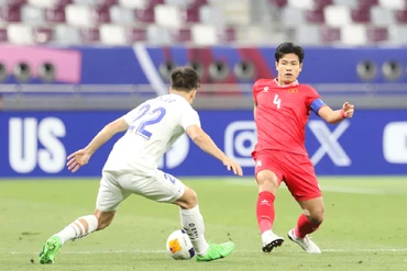 U23 Việt Nam đã thi đấu rất nỗ lực. (Ảnh: VFF)