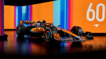 Chiếc xe MCL60 của đội đua McLaren cho mùa giải F1 2023. (Ảnh: F1)