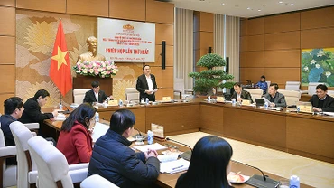 Toàn cảnh phiên họp. (Ảnh: Cổng Thông tin điện tử Quốc hội)