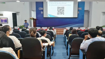 Hội nghị tập huấn công tác truyền thông phòng, chống dịch Covid-19 trong tình hình mới. 