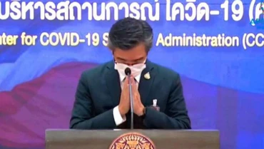 Người phát ngôn CCSA Taweesilp Visanuyothin.