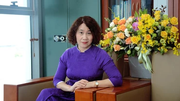 Tổng cục trưởng Tổng cục Thống kê Nguyễn Thị Hương. (Ảnh: Quỳnh Như)