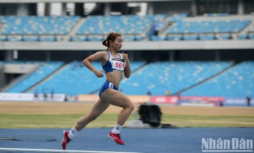 Nữ vận động viên sinh năm 1995 thi đấu ấn tượng tại SEA Games 32. 