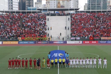 [Ảnh] U22 Việt Nam không thể bảo vệ ngôi vô địch tại SEA Games 32
