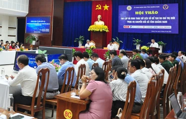 Quang cảnh buổi hội thảo.