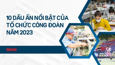 10 dấu ấn nổi bật của tổ chức Công đoàn năm 2023