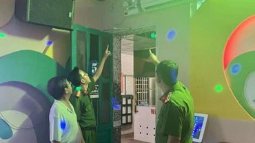 Công an các địa phương của tỉnh Bình Dương kiểm tra an toàn phòng cháy, chữa cháy và cứu hộ cứu nạn tại cơ sở kinh doanh karaoke, quán bar…