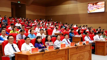 Toàn cảnh phiên khai mạc Kỳ họp thứ 12 Hội đồng nhân dân tỉnh Hà Giang khóa 18.