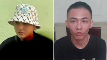 Đối tượng Bùi Thị Thảo và Lê Văn Hà. (Ảnh: Công an Nghệ An)