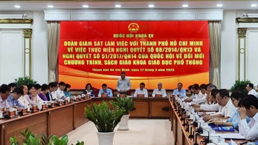 Quang cảnh buổi giám sát.