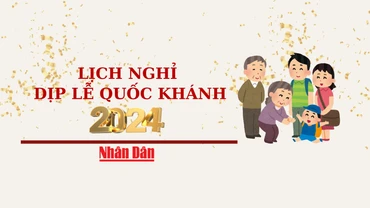 [Infographic] Người lao động nghỉ 4 ngày dịp lễ Quốc khánh năm 2024
