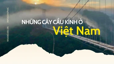 [Infographic] Những cây cầu kính độc đáo ở Việt Nam