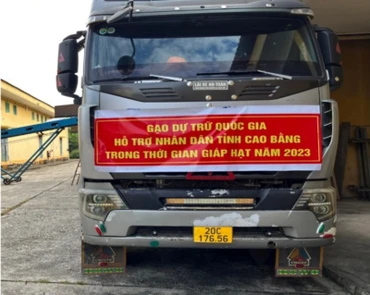 Gạo dự trữ quốc gia hỗ trợ nhân dân trong thời gian giáp hạt năm 2023.
