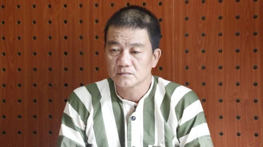 Đối tượng Lê Văn Thanh bị tạm giữ.