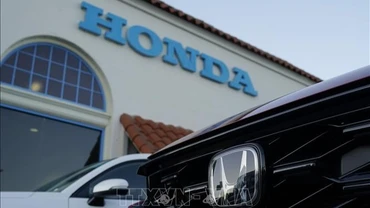Tại một đại lý bán xe của Honda ở Burlingame, California (Mỹ) ngày 6/2/2024. (Ảnh minh họa: THX/TTXVN)