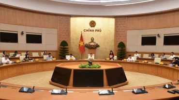 Quang cảnh phiên họp của Ban Chỉ đạo điều hành giá. (Ảnh: VGP)