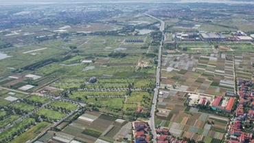 Huyện Mê Linh bố trí nhiều khu đất dịch vụ.
