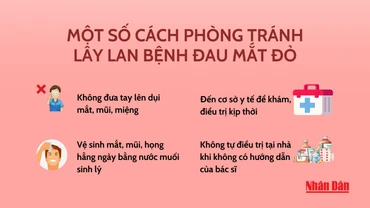 Một số cách phòng tránh lây lan bệnh đau mắt đỏ