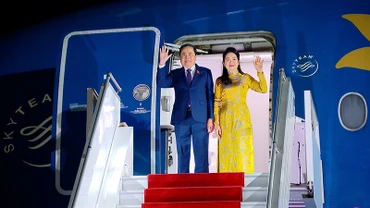 Chủ tịch Quốc hội Trần Thanh Mẫn cùng Đoàn đại biểu cấp cao và Phu nhân bắt đầu chuyến thăm chính thức Cộng hòa Armenia.