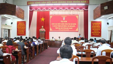 Quang cảnh buổi Tọa đàm.