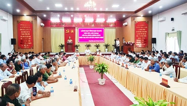 Quang cảnh buổi đối thoại.