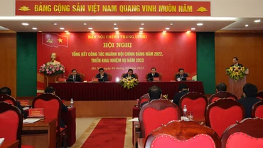 Toàn cảnh hội nghị.