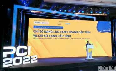 Lễ công bố báo cáo Chỉ số Năng lực cạnh tranh cấp tỉnh (PCI) 2022