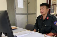 Thiếu tá Quàng Văn Nguyên.