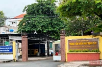 Trụ sở Trung tâm Kiểm soát bệnh tật tỉnh Bến Tre.