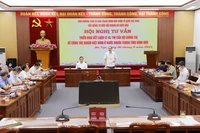 Quang cảnh hội nghị. (Ảnh: HƯƠNG DIỆP)