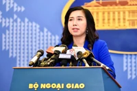 Người phát ngôn Bộ Ngoại giao Lê Thị Thu Hằng. (Ảnh: Bộ Ngoại giao)