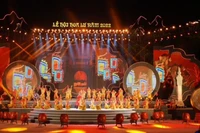 Khai mạc Lễ hội Hoa Lư năm 2022. (Ảnh: Lê Hồng)