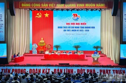 Quang cảnh Đại hội. (Ảnh: NGUYỄN TRUNG)