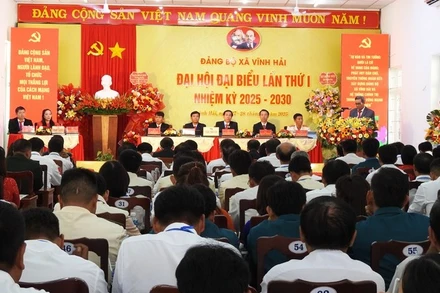 Quang cảnh Đại hội. (Ảnh: NGUYỄN TRUNG)