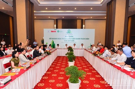 Quang cảnh buổi hội thảo. (Ảnh: NGUYỄN TRUNG)