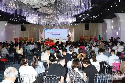 Quang cảnh buổi hội nghị. (Ảnh: NGUYỄN TRUNG)