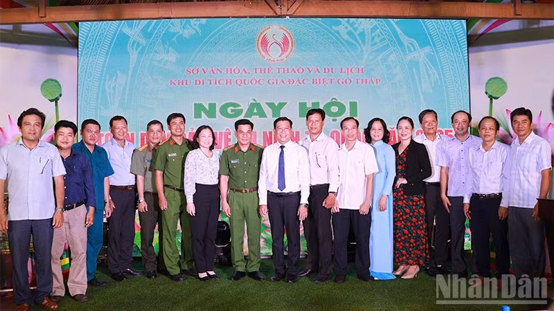 Đại biểu tham dự Ngày hội Toàn dân bảo vệ an ninh Tổ quốc năm 2025.