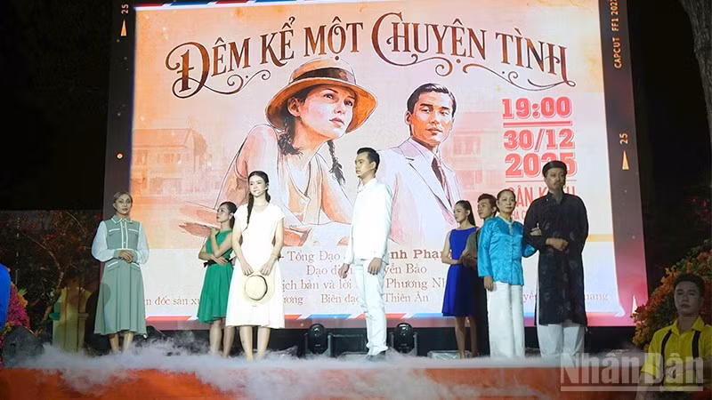 Cảnh trong Đêm kể một chuyện tình.