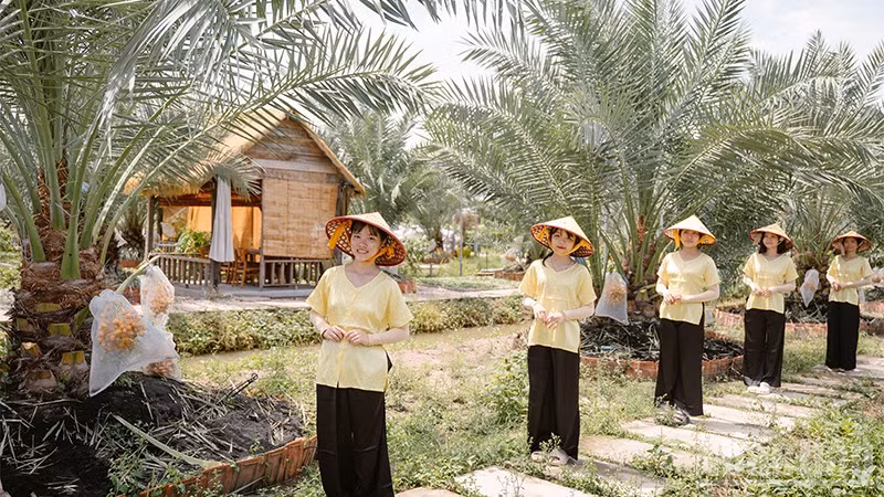 Tham quan Vườn sinh thái chala farm tại phường Hồng Ngự.