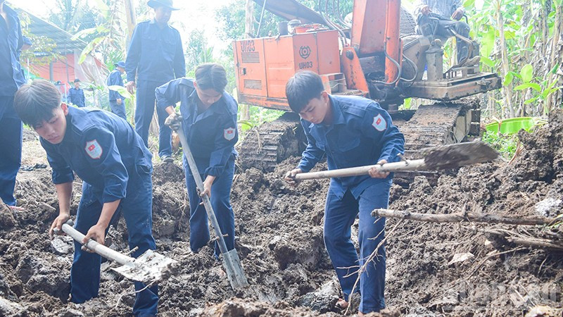 Đội K91 phát hiện một bộ hài cốt tại ấp Hòa Thuận, xã Phú Hựu.