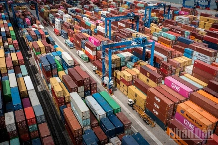 Hiện tại, chưa có thông tin thiệt hại cụ thể về các lô hàng hóa xuất nhập khẩu giữa các doanh nghiệp Việt Nam và đối tác Israel. (Ảnh minh họa: THÀNH ĐẠT)