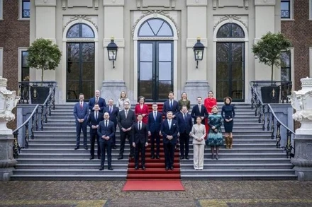 Chính phủ Hà Lan chính thức tuyên thệ nhậm chức ngày 23/2/2026. (Ảnh: government.nl)