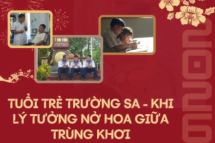 Tuổi trẻ Trường Sa - khi lý tưởng nở hoa giữa trùng khơi