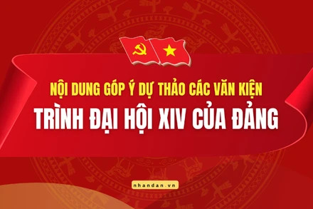 [Infographic] Tổ chức lấy ý kiến nhân dân đối với dự thảo các văn kiện trình Đại hội XIV của Đảng
