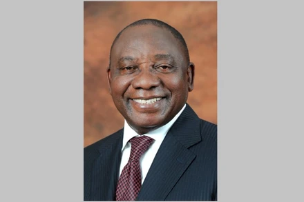 Tổng thống Nam Phi Matamela Cyril Ramaphosa. (Ảnh: Bộ Ngoại giao cung cấp)