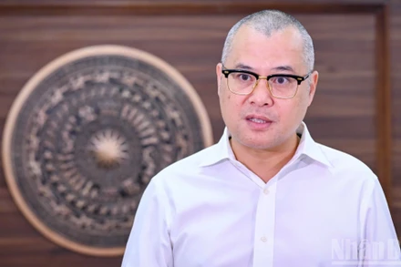 Phó Trưởng Ban Chính sách, Chiến lược Trung ương Phạm Đại Dương. (Ảnh: THÀNH ĐẠT)