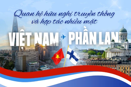 [Infographic] Quan hệ hữu nghị truyền thống và hợp tác nhiều mặt Việt Nam-Phần Lan