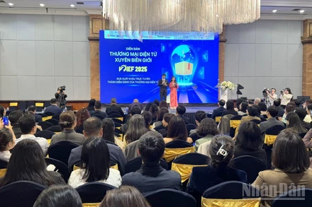 Toàn cảnh diễn đàn. (Ảnh: TRUNG HƯNG)